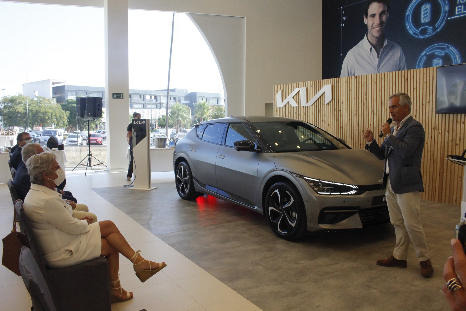 Presentación coche 100% eléctrico Kia Ruedatur Málaga